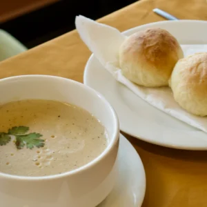 Cream of mushroom soup