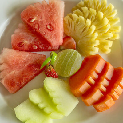 Tropical fruit platter - Sliced