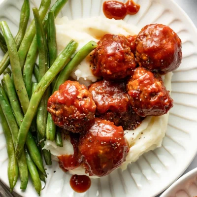 BBQ meatballs